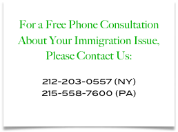 For a Free Phone Consultation About Your Immigration Issue, Please Contact Us:

212-203-0557 (NY)
215-558-7600 (PA)

info@brophylenahan.com